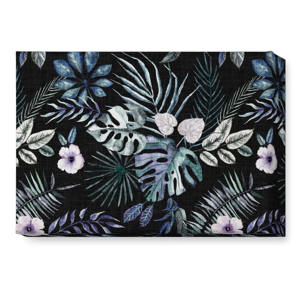 Phantasmagorial Jungle Wall Art, No Frame, Single piece, Canvas, 10x14, Black