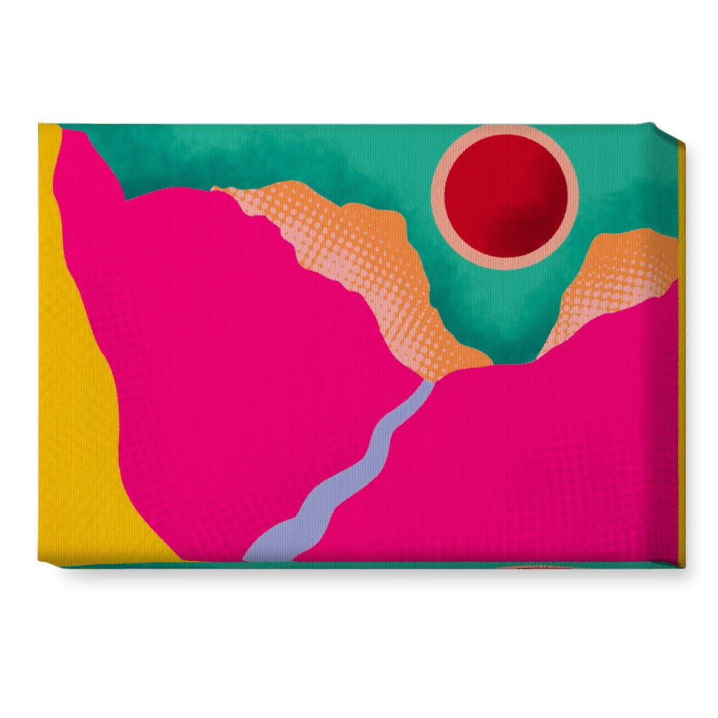 Mountains - Bold Wall Art, No Frame, Single piece, Canvas, 10x14, Multicolor