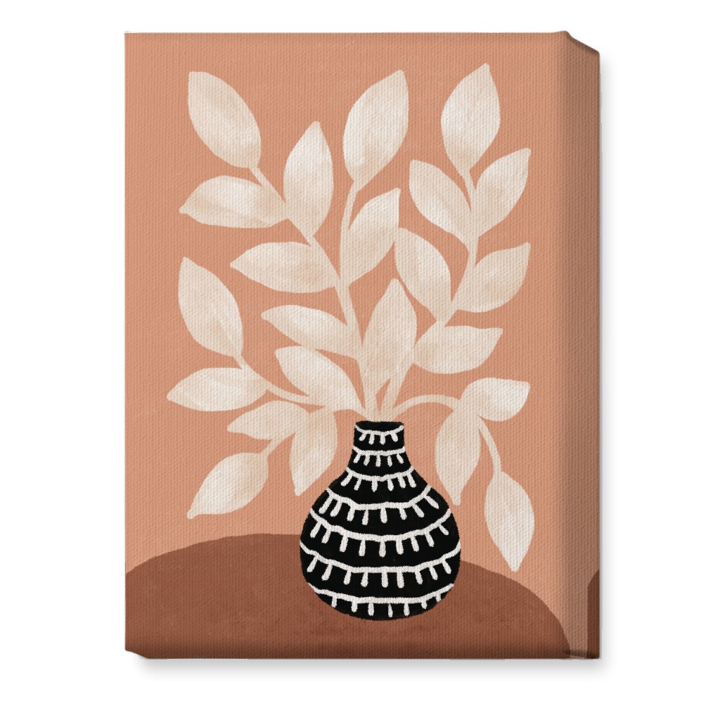 the Vase Ii - Neutral Wall Art, No Frame, Single piece, Canvas, 10x14, Pink