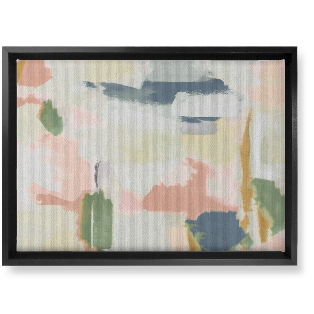 Desert Bloom - Multi Wall Art, Black, Single piece, Canvas, 10x14, Multicolor