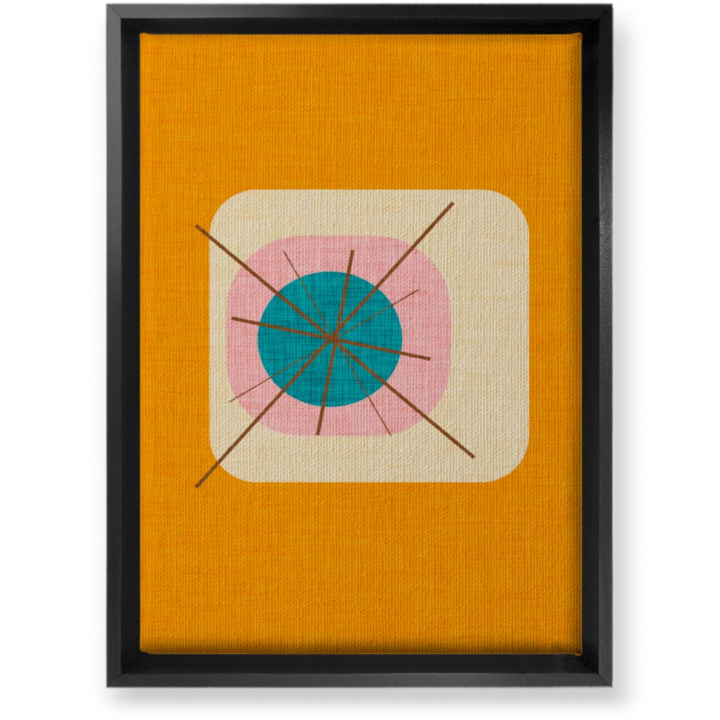 Flower Egg Wall Art, Black, Single piece, Canvas, 10x14, Multicolor