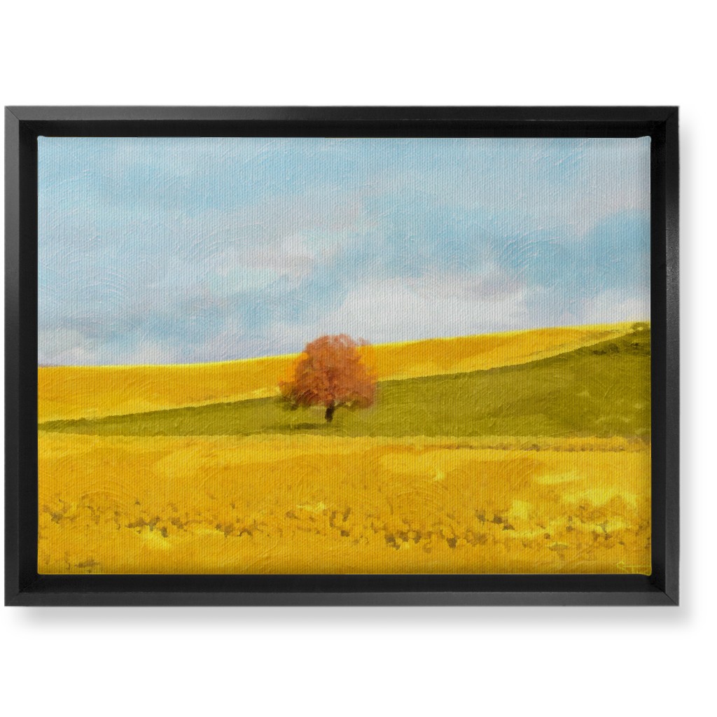 Field of Dreams Wall Art, Black, Single piece, Canvas, 10x14, Multicolor