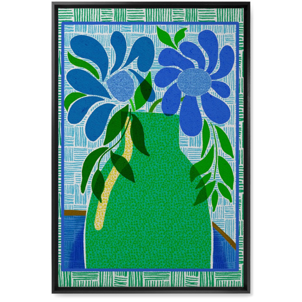 Blue And Green Wall Art