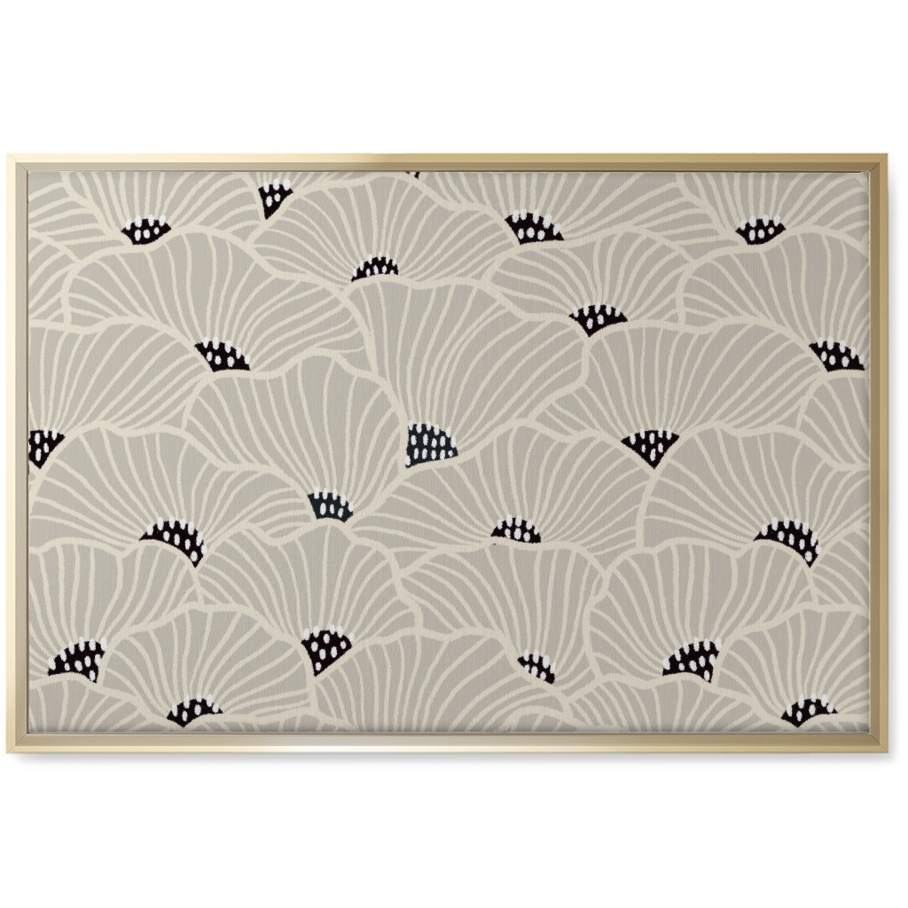 San Diego - Neutral Wall Art, Gold, Single piece, Canvas, 20x30, Beige