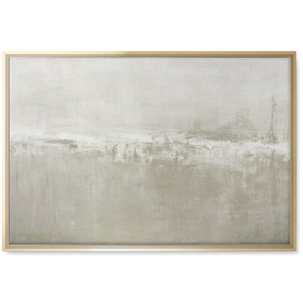 Dune - Beige Wall Art, Gold, Single piece, Canvas, 20x30, Beige, Pearl