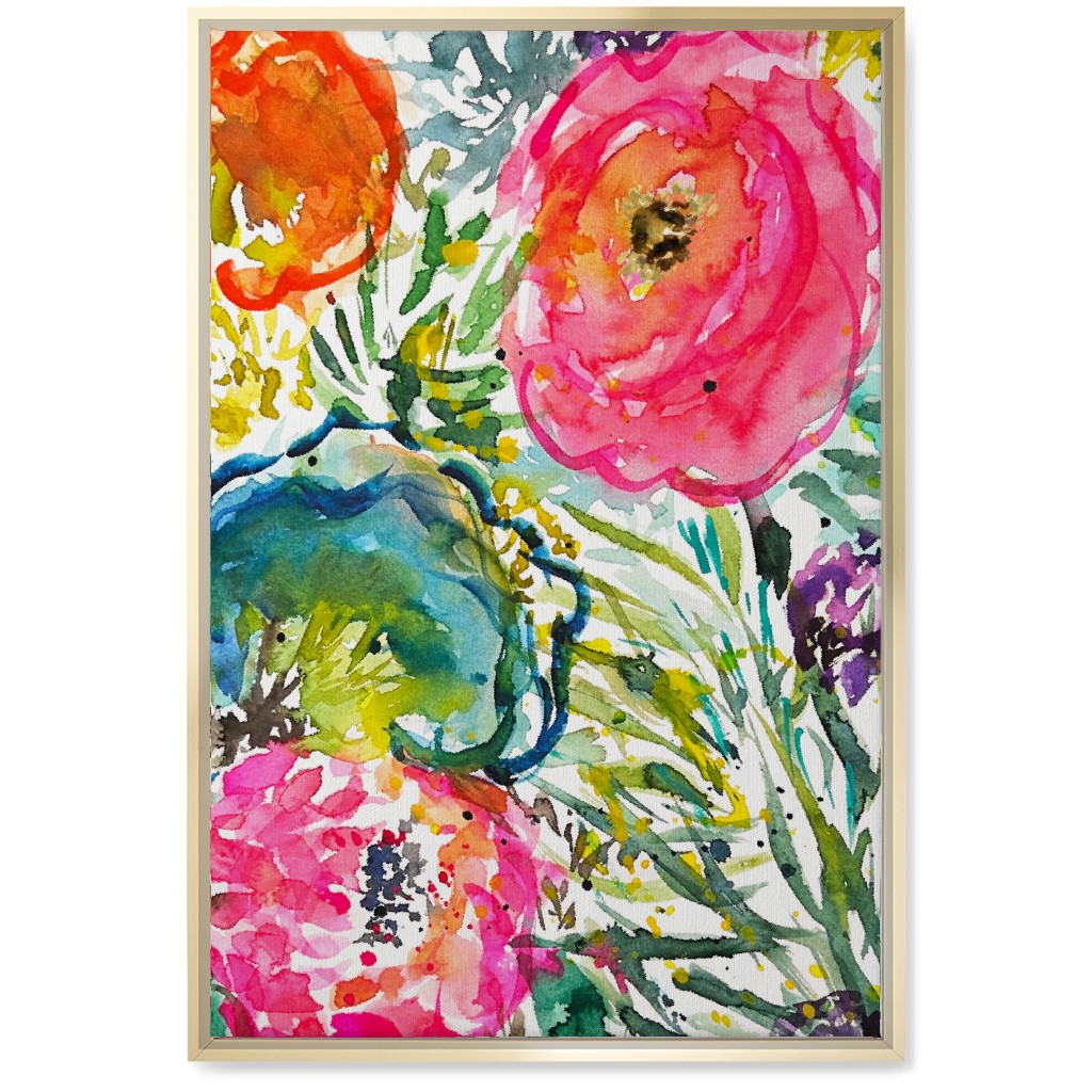 Sausalito Escape - Multi Wall Art, Gold, Single piece, Canvas, 20x30, Multicolor