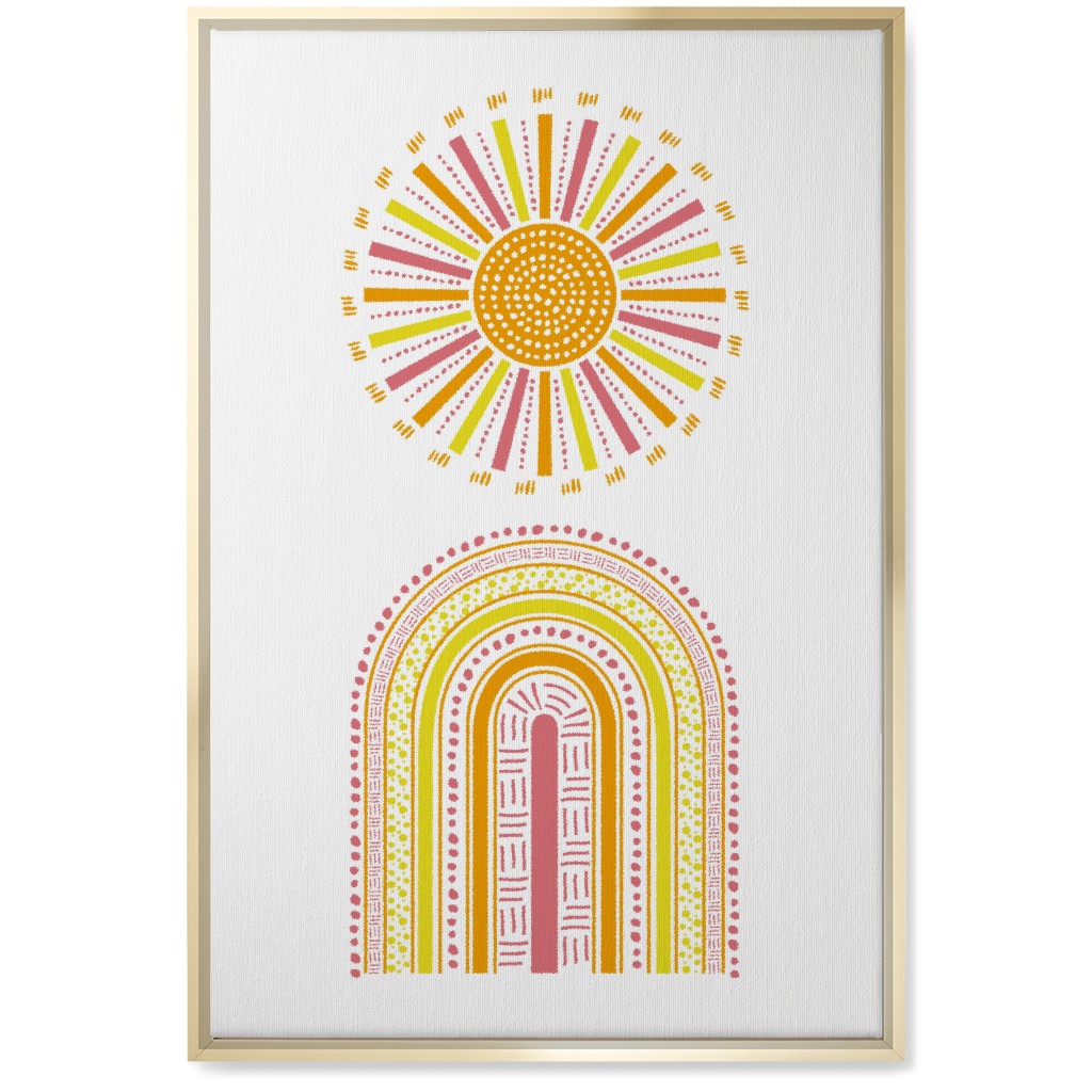 Boho Modern Canvas Wall Art Decor
