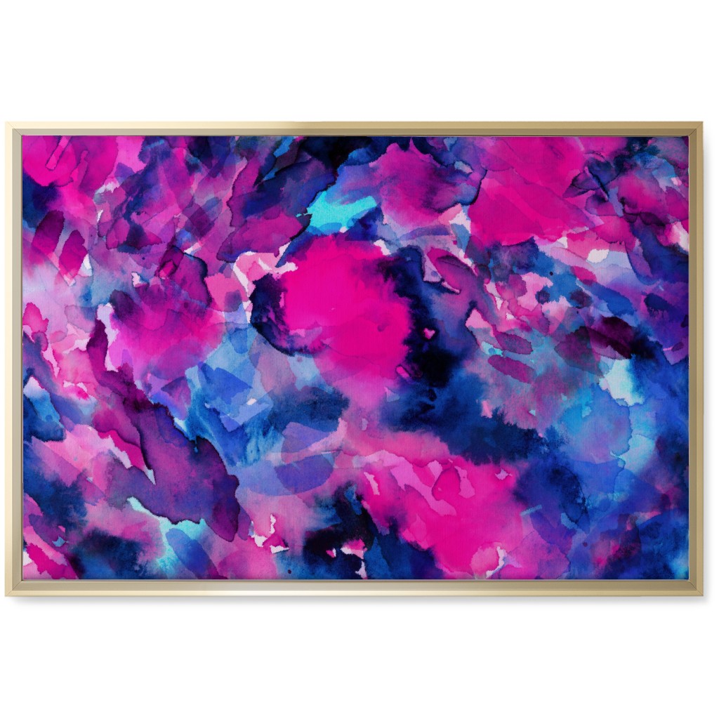 Solstice - Multi Wall Art, Gold, Single piece, Canvas, 20x30, Multicolor