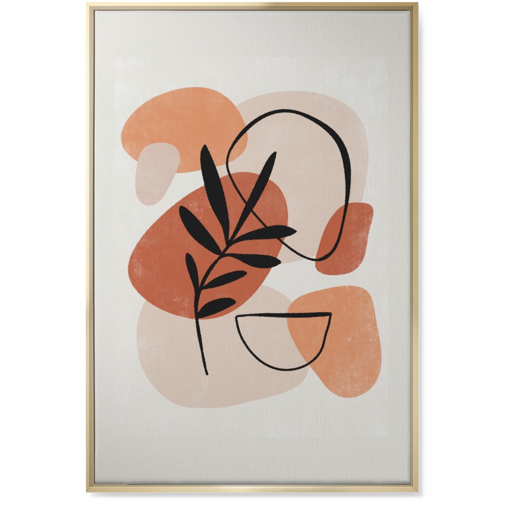 Abstract Geometric Canvas Wall Arts For Homes
