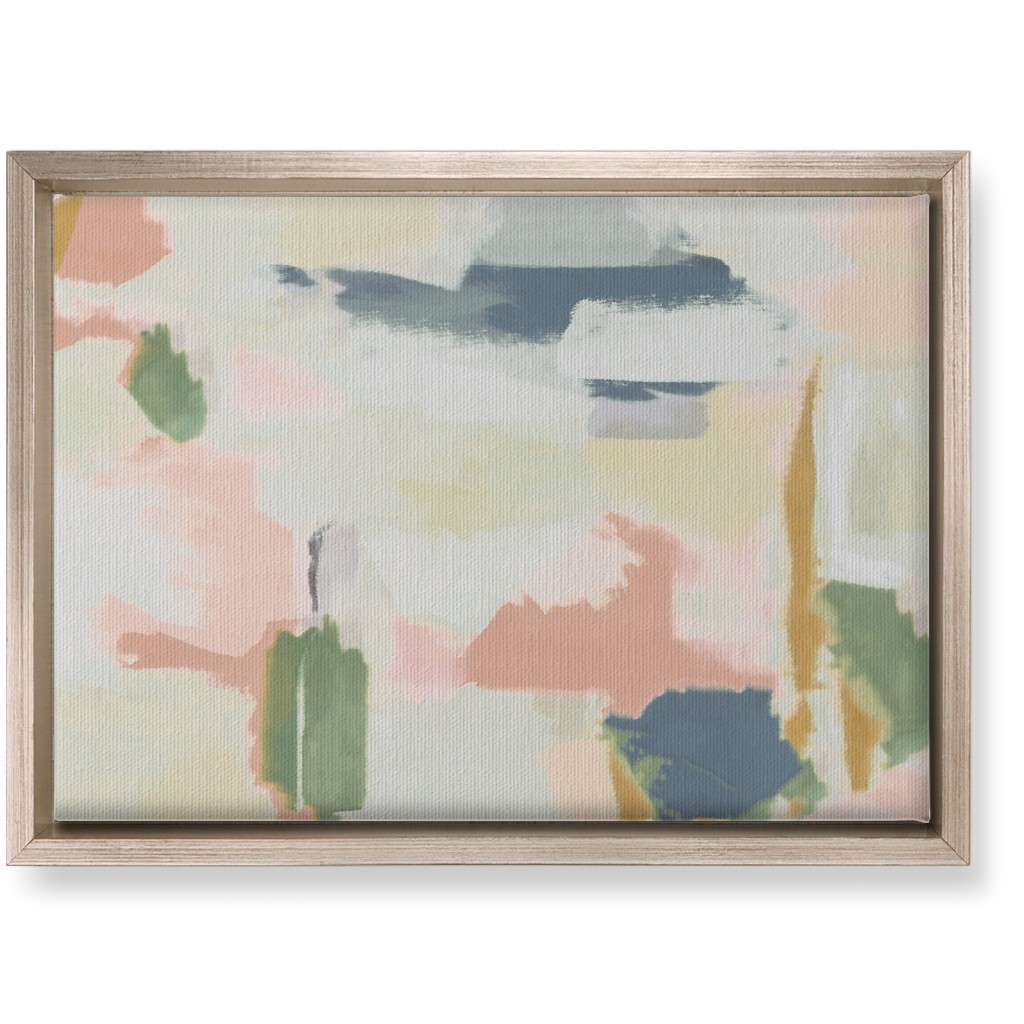 Desert Bloom - Multi Wall Art, Metallic, Single piece, Canvas, 10x14, Multicolor