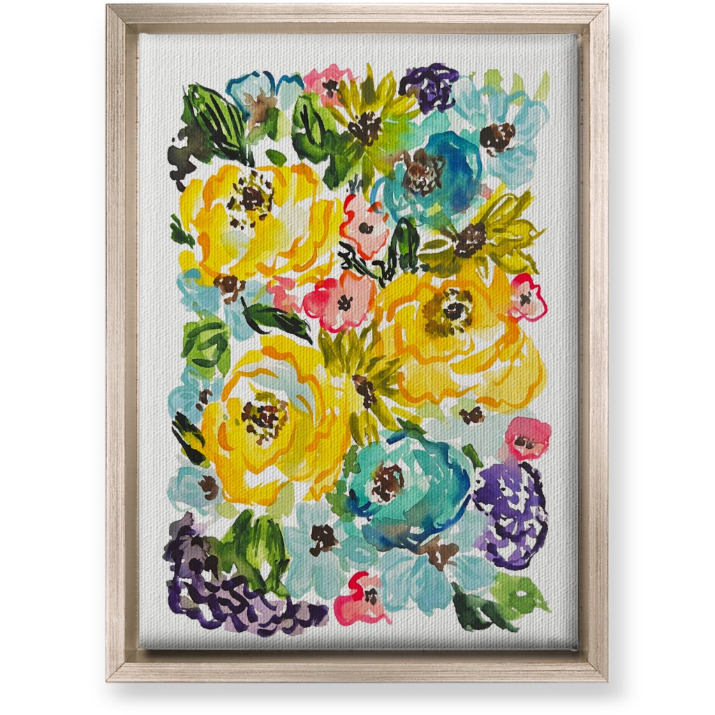 Carmel - Multi Wall Art, Metallic, Single piece, Canvas, 10x14, Multicolor