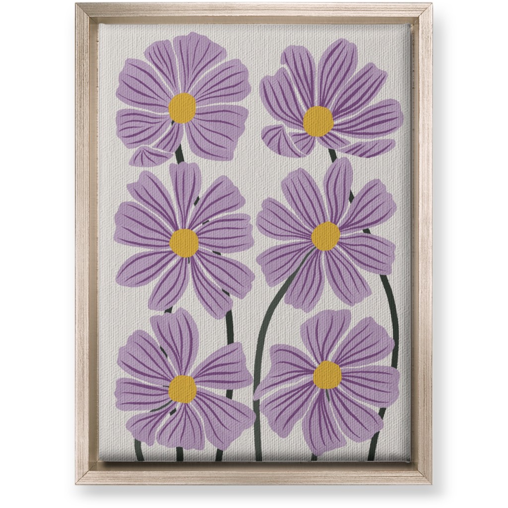 Purple Flower Canvas Wall Art Shutterfly