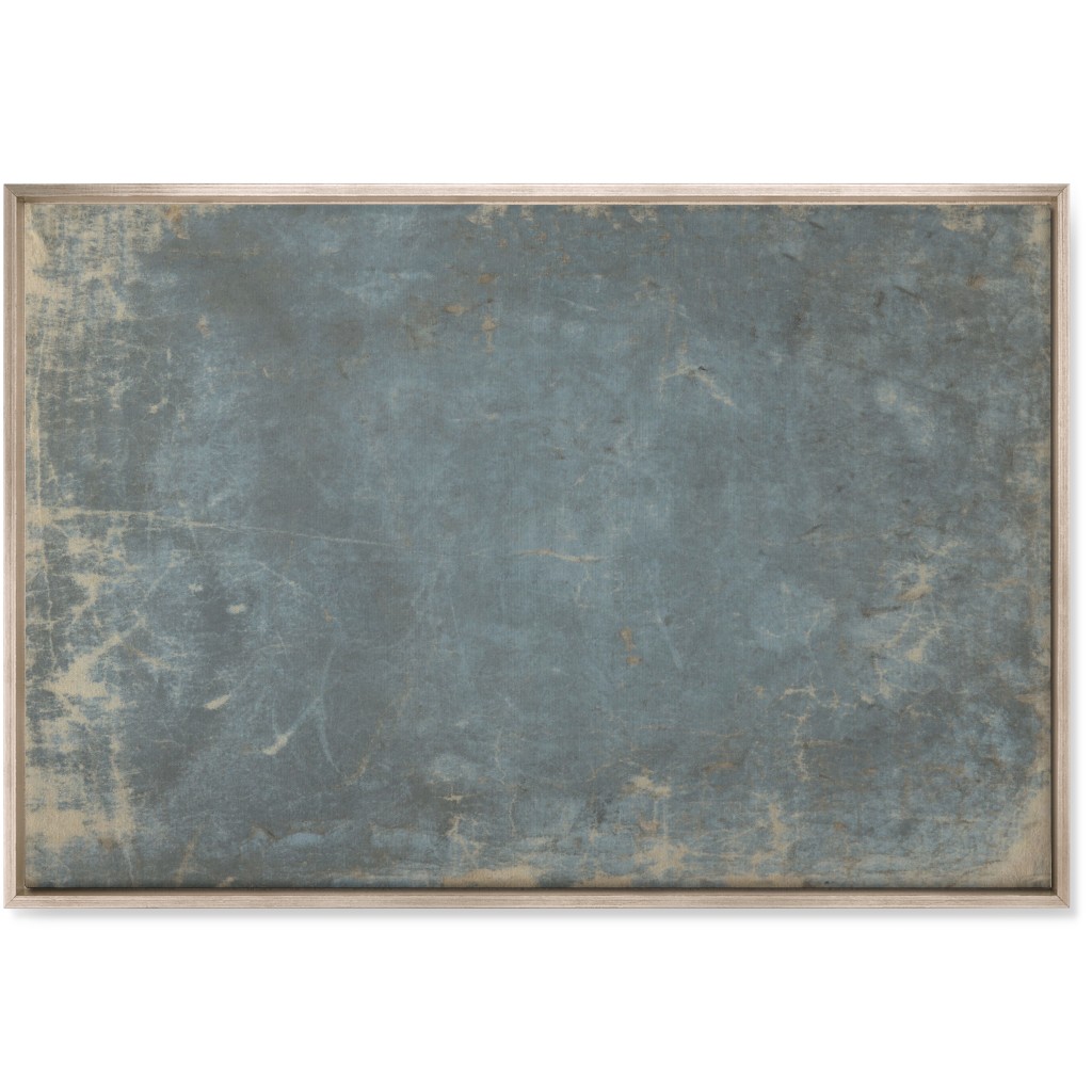 Morning Mist - Gray Wall Art, Metallic, Single piece, Canvas, 24x36, Gray