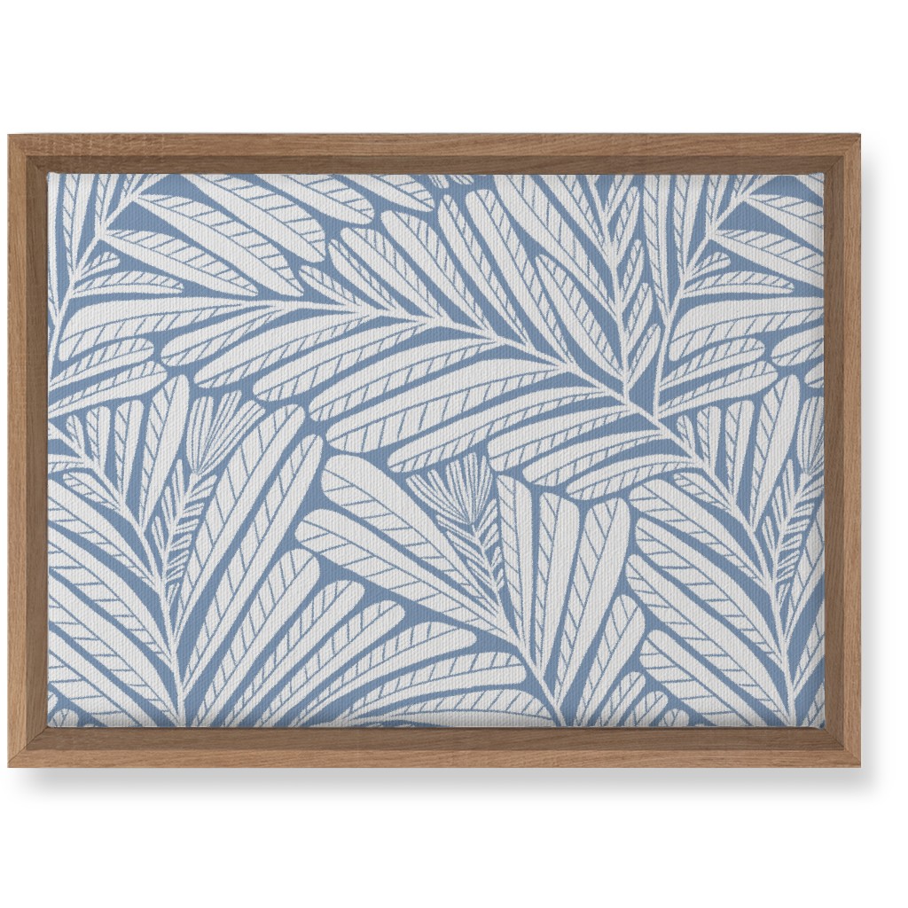 Irene - Blue Wall Art, Natural, Single piece, Canvas, 10x14, Blue, True Blue