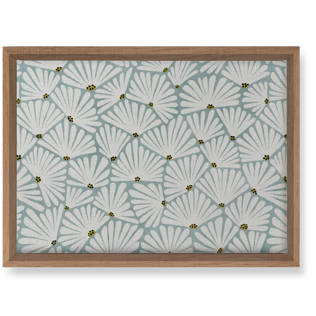 Solie Wall Art, Natural, Single piece, Canvas, 10x14, Blue