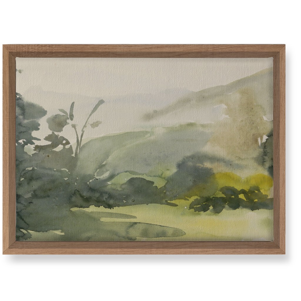 Meadow Morning Wall Art, Natural, Single piece, Canvas, 10x14, Green