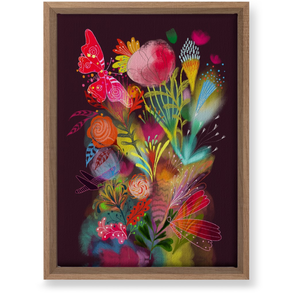 Tropical Magic Dream - Multi Wall Art, Natural, Single piece, Canvas, 10x14, Multicolor