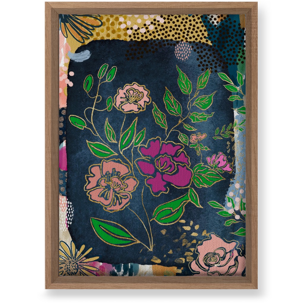 Spring Memories - Multi Wall Art, Natural, Single piece, Canvas, 10x14, Multicolor