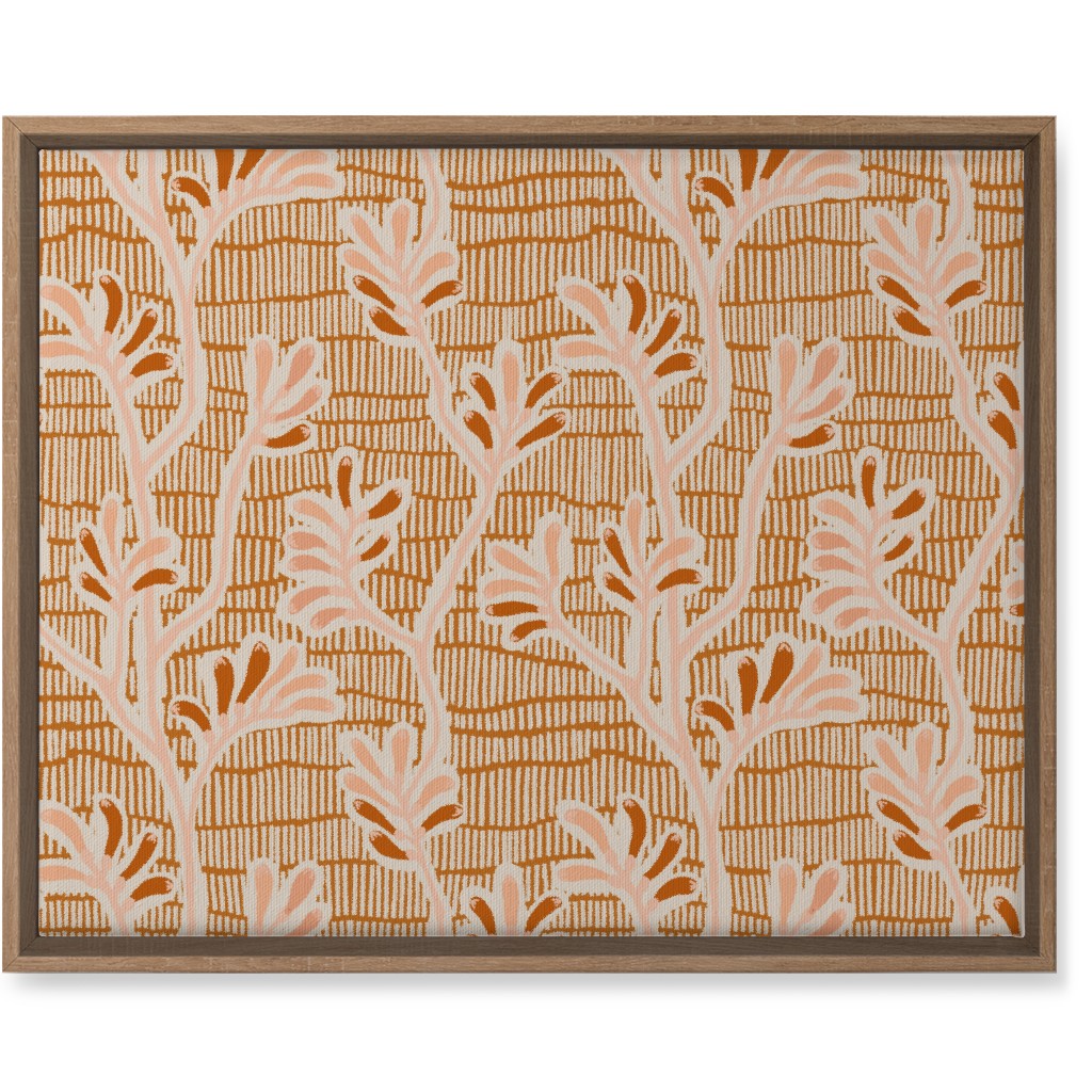 Kangaroo Paw - Floral Wall Art, Natural, Single piece, Canvas, 16x20, Pink, Bright Pink