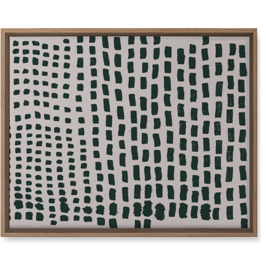 Painted Vertical Stripes - Neutral Wall Art, Natural, Single piece, Canvas, 16x20, Beige, Pearl