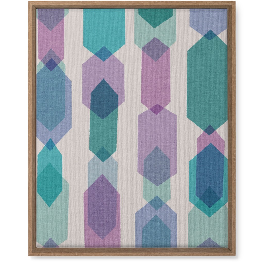 Elements Columns Wall Art, Natural, Single piece, Canvas, 16x20, Green