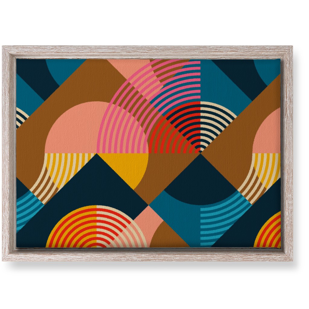 Sunset Over Denmark - Multi Wall Art, Rustic, Single piece, Canvas, 10x14, Multicolor