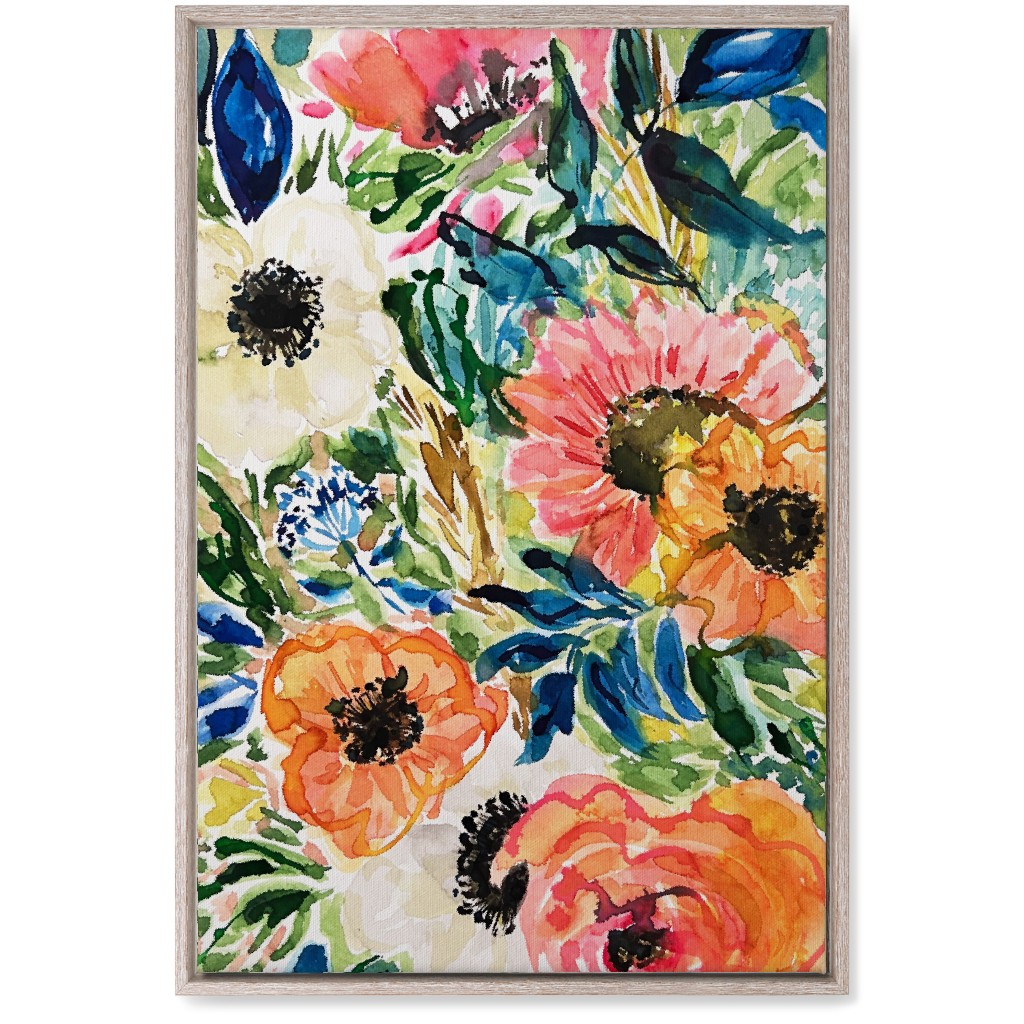 Bright New Day - Multi Wall Art, Rustic, Single piece, Canvas, 20x30, Multicolor