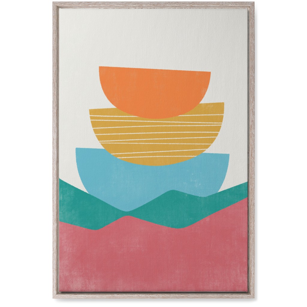 Boho Modern Canvas Wall Art Decor