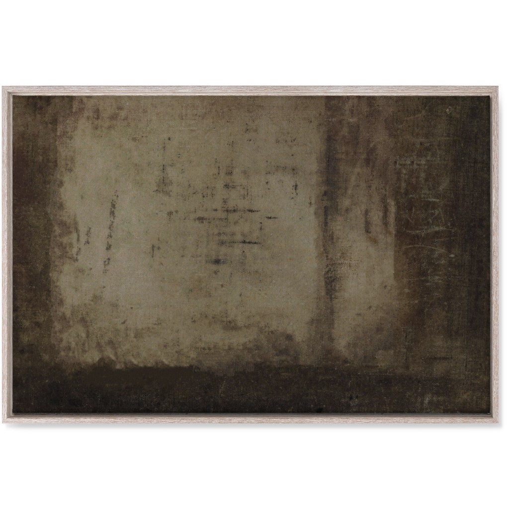 Mood At Dusk - Dark Wall Art, Rustic, Single piece, Canvas, 24x36, Brown, Brown