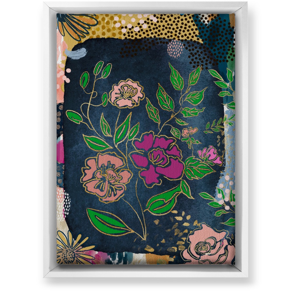 Spring Memories - Multi Wall Art, White, Single piece, Canvas, 10x14, Multicolor