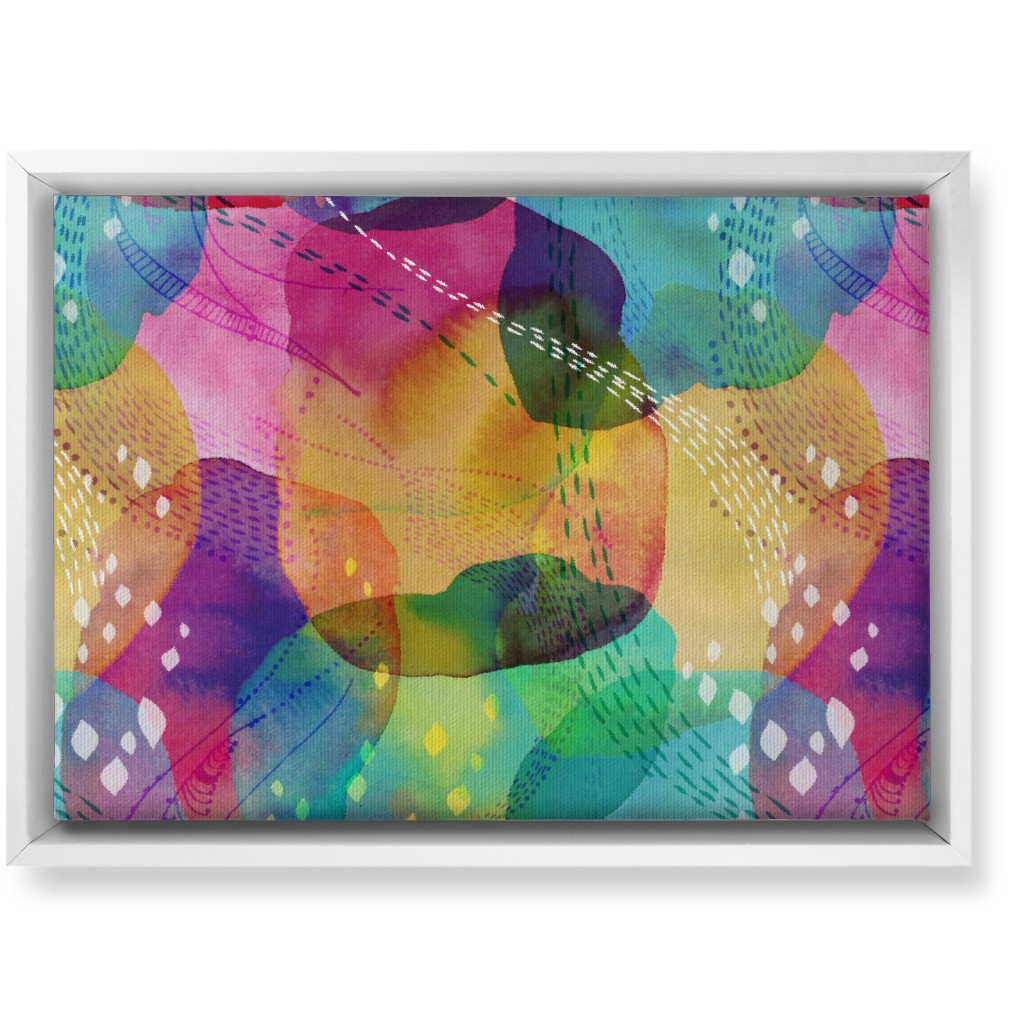 Daydreaming Wall Art, White, Single piece, Canvas, 10x14, Multicolor