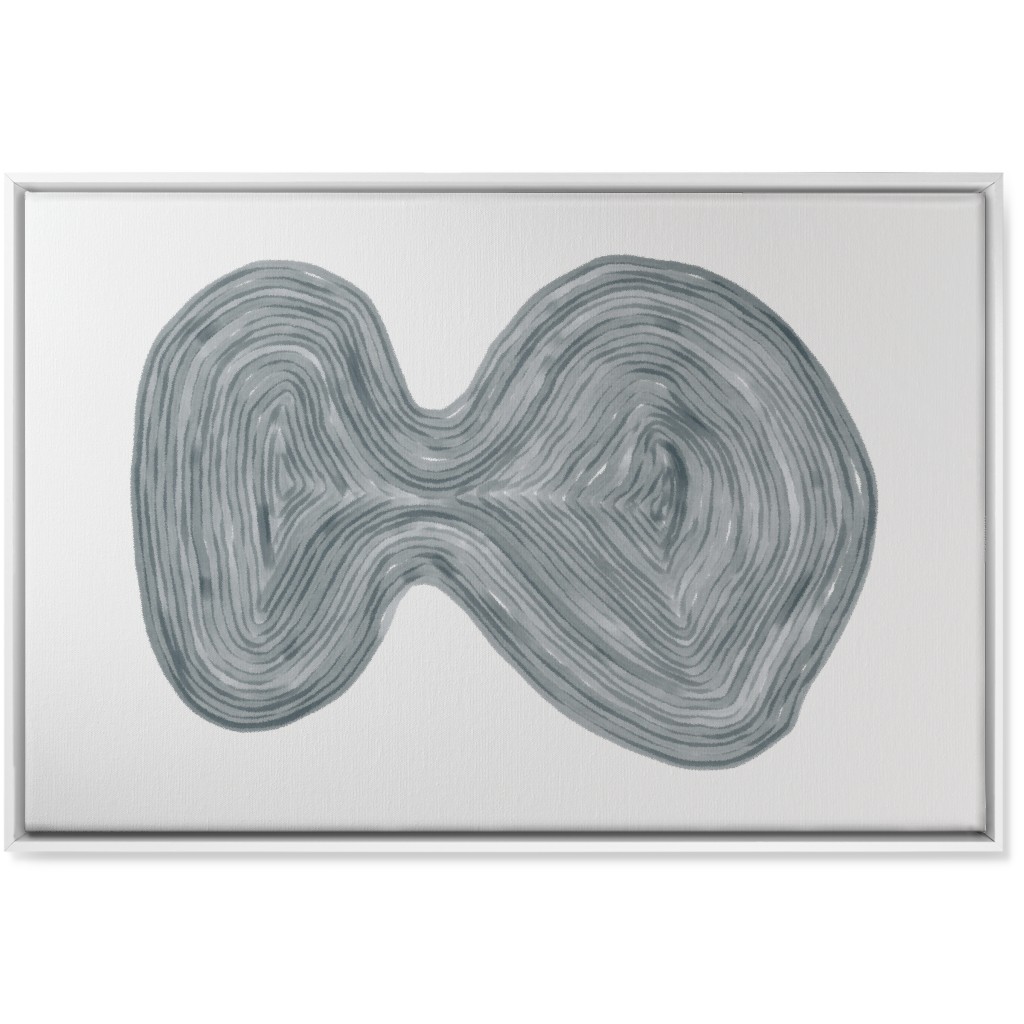 Do Do - Neutral Wall Art, White, Single piece, Canvas, 24x36, Gray