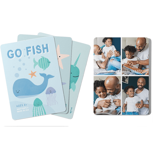 Gallery of Four Card Game, Go Fish, Multicolor