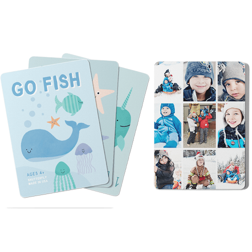 Gallery of Nine Card Game, Go Fish, Multicolor