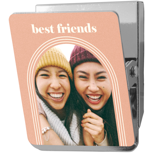 Bright Arch Clip Magnet, 2x2.5, Beige, pueblo