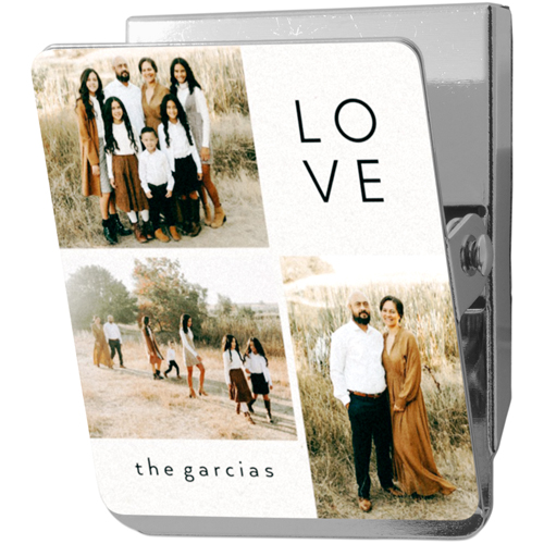 Modern Love Stacked Clip Magnet by Shutterfly | Shutterfly