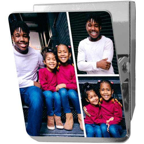 Gallery of Three Clip Magnet, 2x2.5, Multicolor, multi