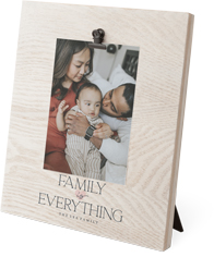 family is everything montage clip photo frame