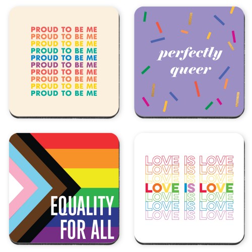 Equality For All Coaster, Multicolor