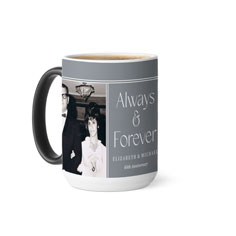 always and forever color changing mug