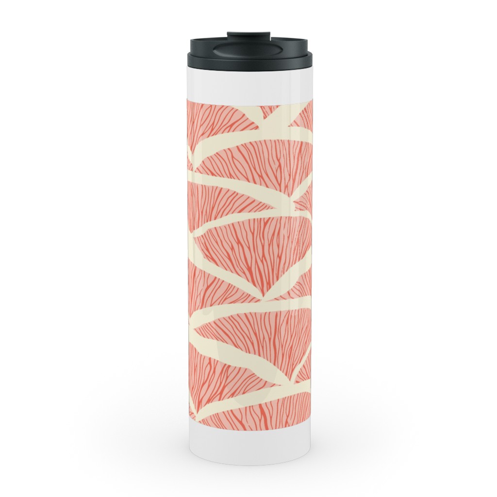 Gills - Peach Stainless Mug, White,  , 20oz, Pink