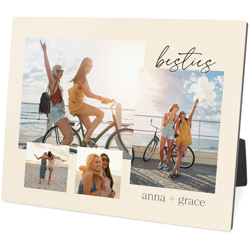 Overlap Gallery of Four Desktop Plaque, Rectangle, 8x10, Multicolor, multi