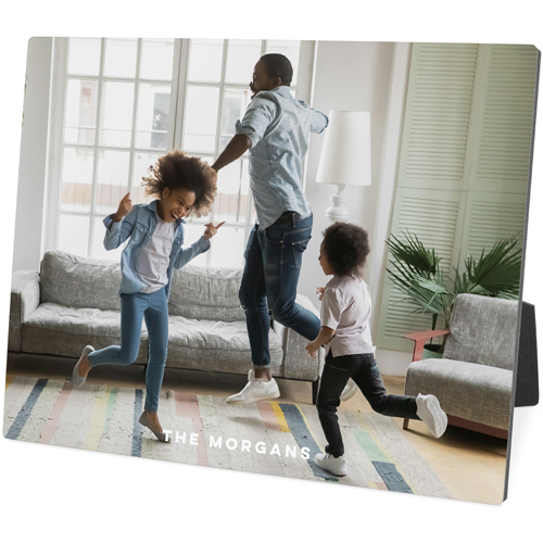 Photo Gallery Desktop Plaque, Rectangle Ornament, 8x10, Multicolor