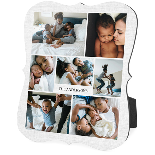 Gallery Of Seven Portrait Desktop Plaque, Bracket, 8x10, Multicolor
