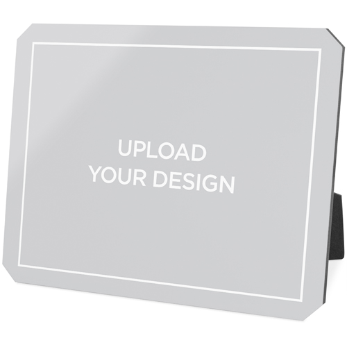 Upload Your Own Design Landscape Desktop Plaque, Ticket, 8x10, Multicolor