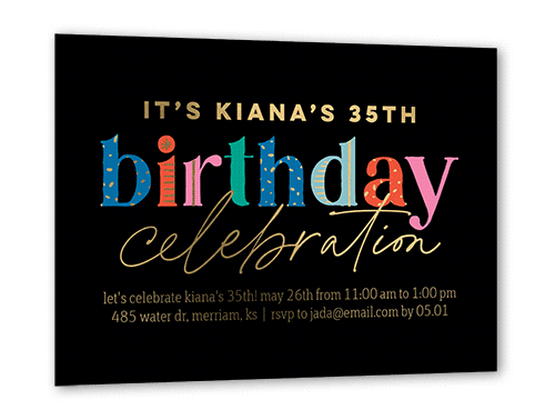 Birthday Invitations For Couples