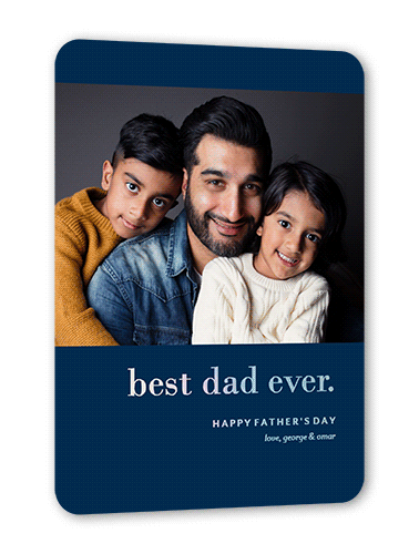 Simply Dad Father's Day, Rounded Corners