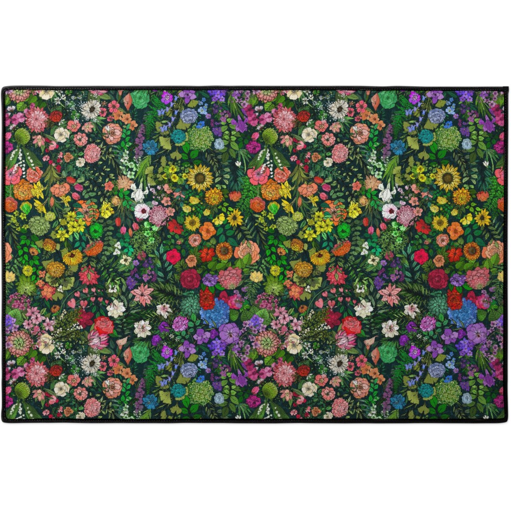 Secret Garden - Multi Door Mat, Multicolor