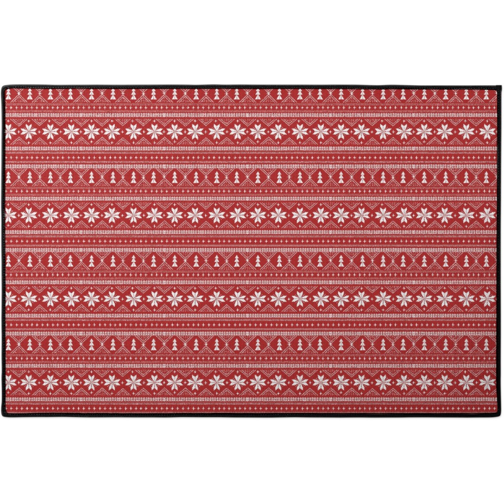Nordic Sweater - Red Door Mat, Red