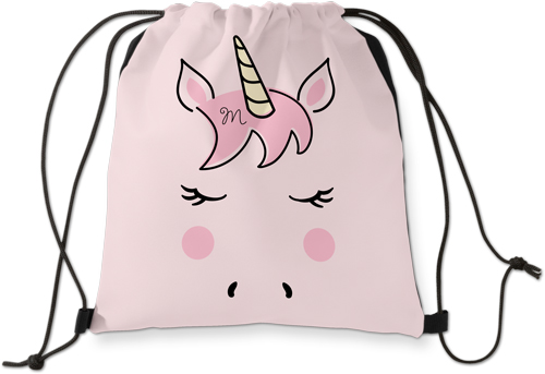 Princess Unicorn Drawstring Backpack